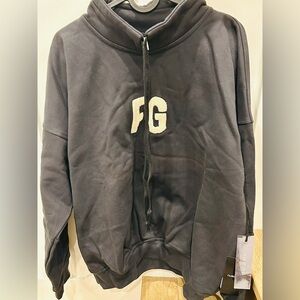Fear of God black  Hoodie